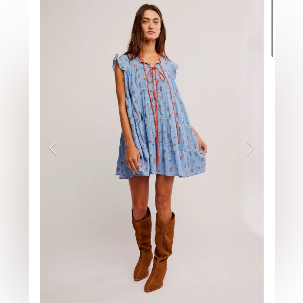 Free People Sundown Mini Dress NWT Soze S